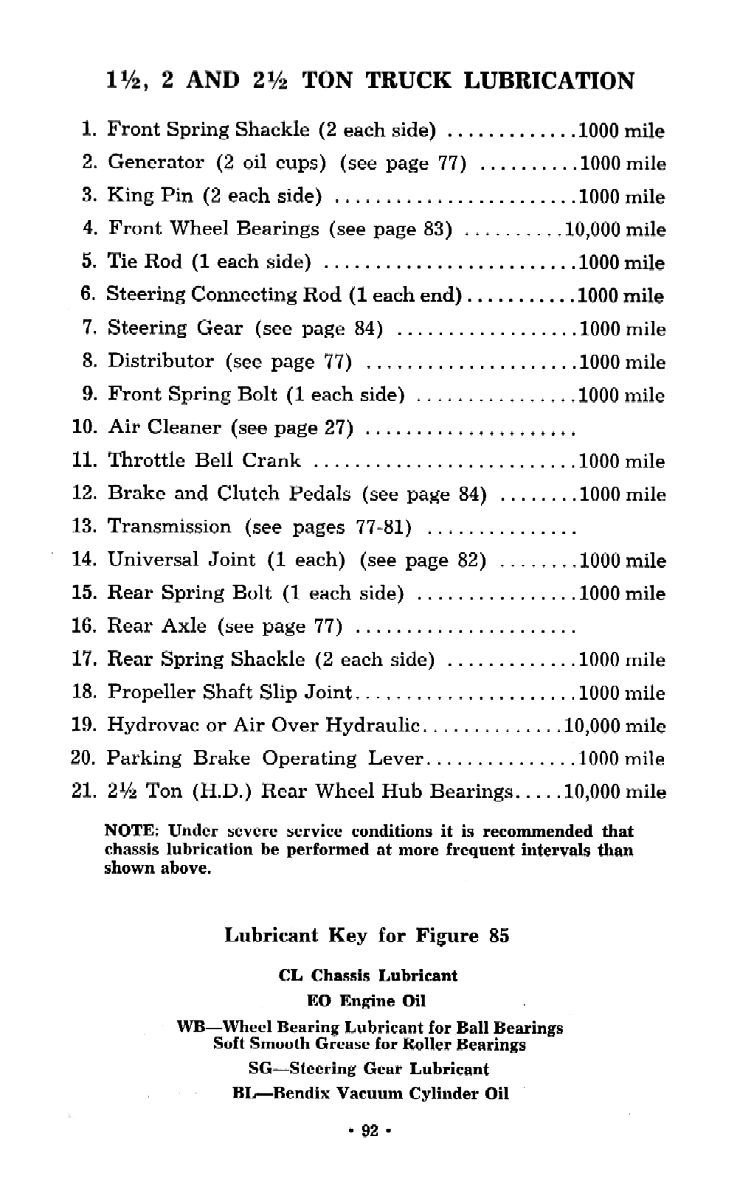 1957 Chevrolet Trucks Operators Manual Page 33